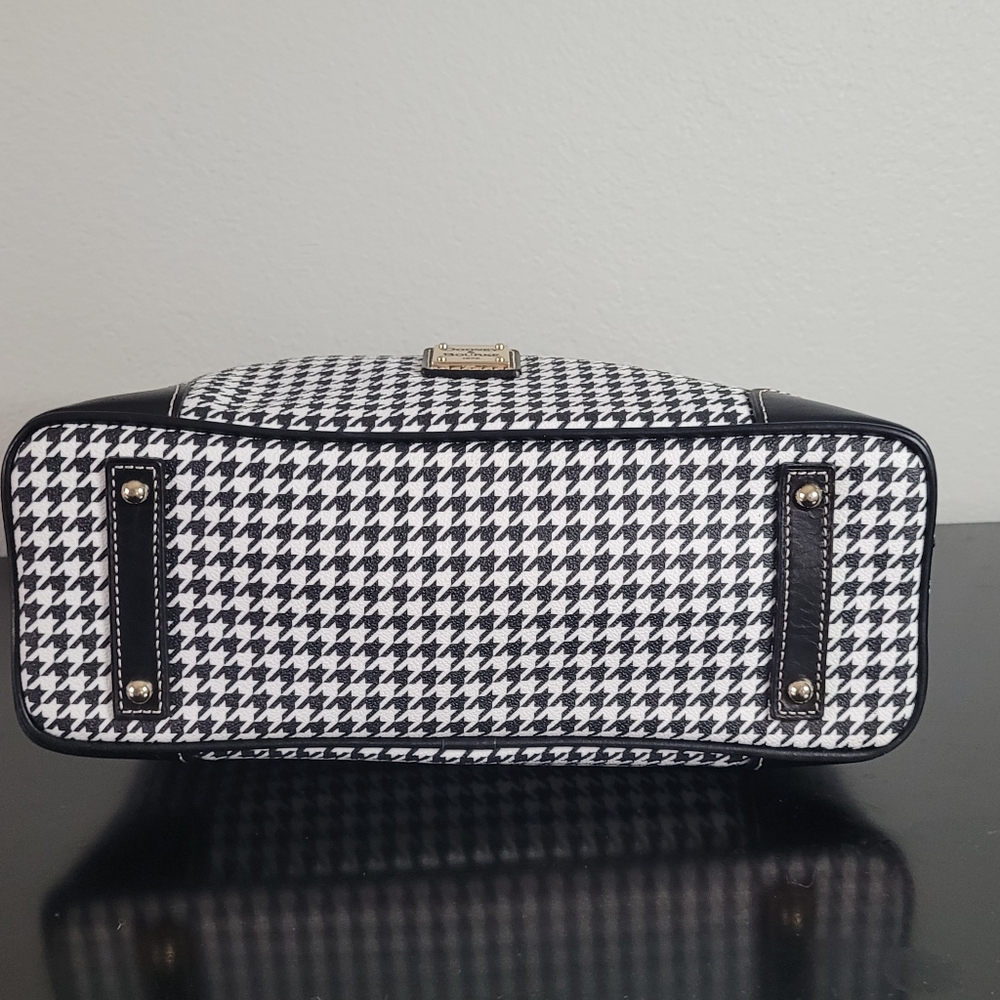 Dooney & Bourke Houndstooth Hobo Shoulder Bag - Picture 9 of 16